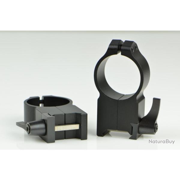 Colliers WARNE Ultra Haut Diam�tre 30 mm D�tachables