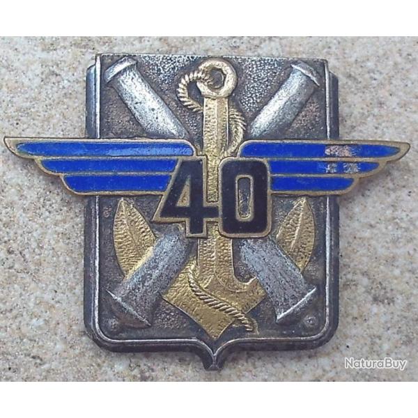 40� Groupe Colonial de F.T.Artillerie, �mail(�)