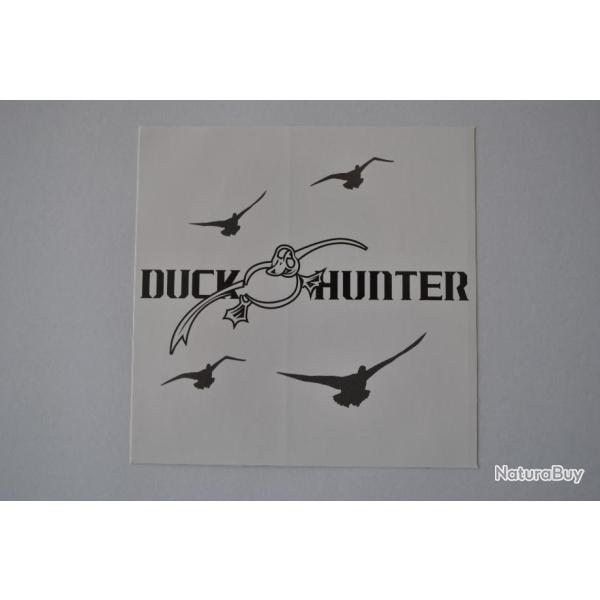 autocollant chasse gibier d'eau duck hunter