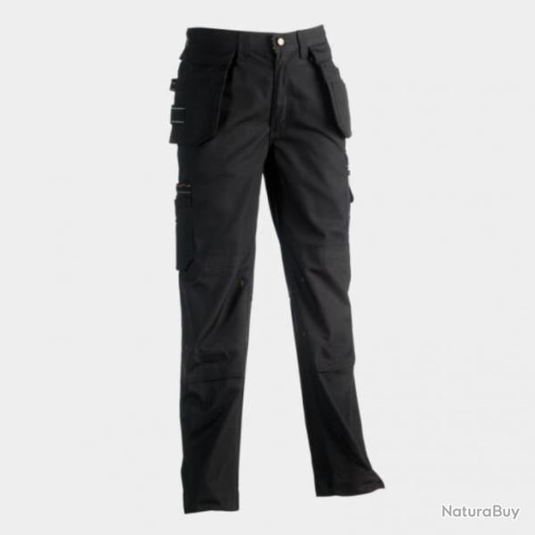 Pantalon dperlant ajustable HEROCK Hercules Noir 38