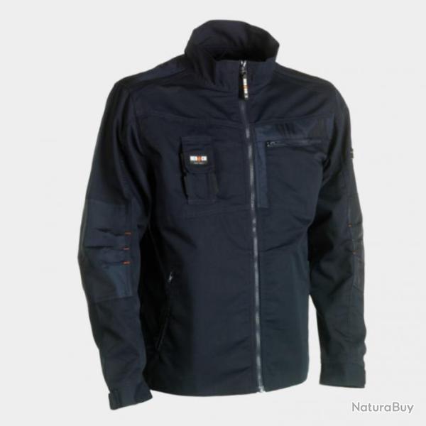 Veste de travail d�perlante multipoches HEROCK Anzar XL Bleu marine