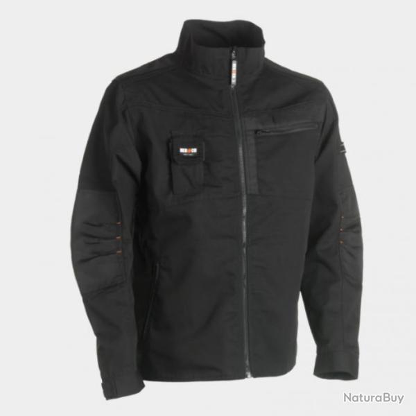 Veste de travail d�perlante multipoches HEROCK Anzar Noir 3XL