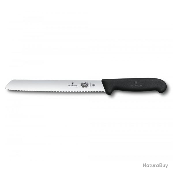 Victorinox - Couteau  Pain Fibrox - Noir - 5.2533.21
