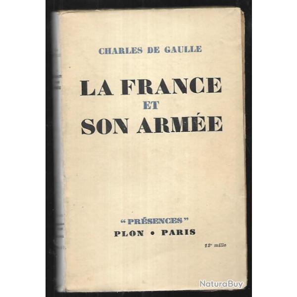 la france et son arme de charles de gaulle