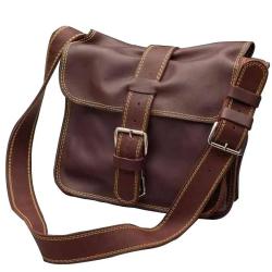 Musette De Chasse En Cuir Davide Pedersoli