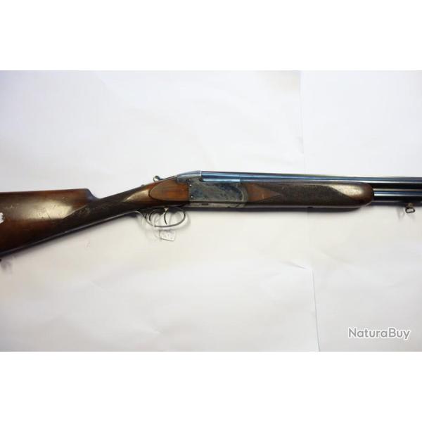 FUSIL SUPERPOSE STEPHANOIS DAMON PETRICK CAL 12X70 A EJECTEURS CAL 12X70 CANON DE 700MM