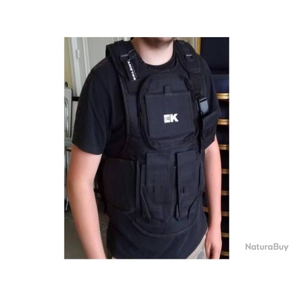 Previous Next Veste tactique noir KLENT