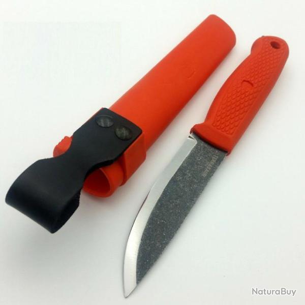 Couteau Condor Terrasaur Orange Acier Carbone 1095 Manche Abs Etui Abs Salvador CTK394741