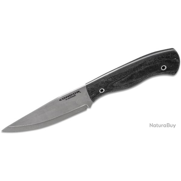 Couteau Condor Ripper Lame Acier Carbone 1095 Manche Micarta Etui Kydex Made Salvador CTK3939456HC