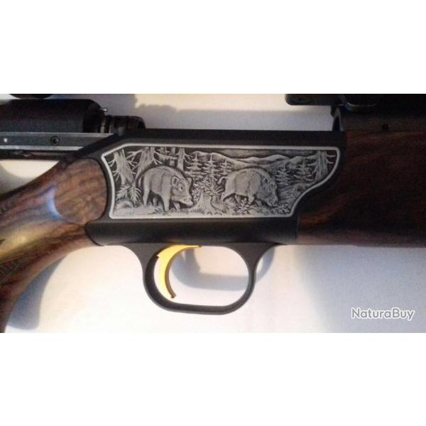 Queue de d�tente  pour BLASER R93 tr�s belle finition alu anodis� or