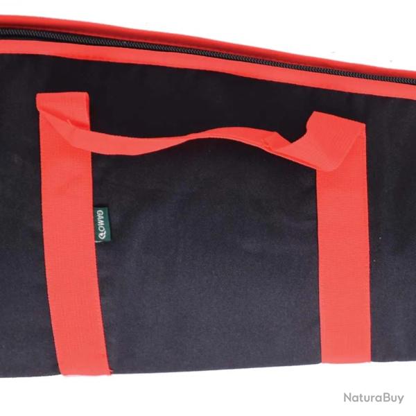 Fourreau pour carabines matelass� noir bords rouges 120cm