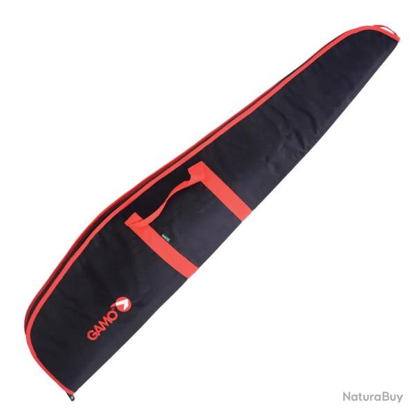 Fourreau pour carabines matelass� noir bords rouges 120cm