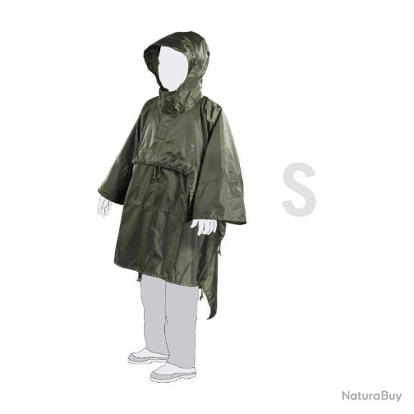 PONCHO TASMANIAN TIGER  IMPERMEABLE OLIVE