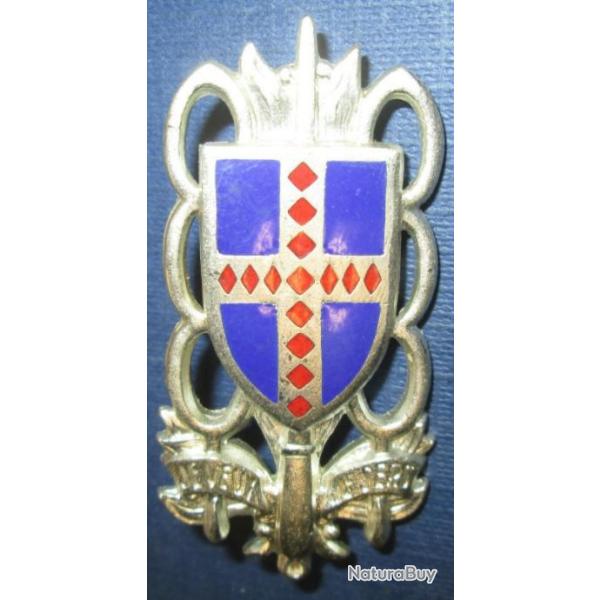 Insigne de Cuisinier - Boucher, argent�, dos lisse embouti
