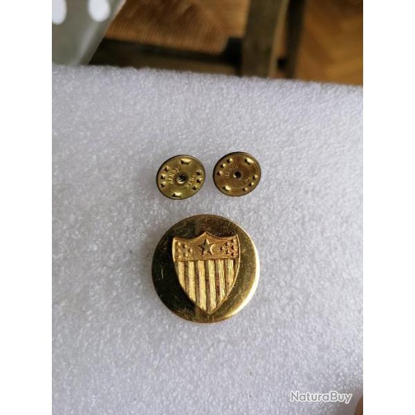Collars troupe arm�e US ADJUDANT GENERAL TR�SORIER ORIGINAL 1
