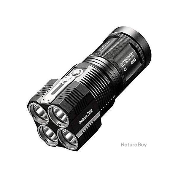 !!! DESTOCKAGE !!! LAMPE SURPUISSANTE NITECORE TM28 - 6000 LUMENS!!! - 4 ACCUS - 5 MODES D'ECLAIRAGE