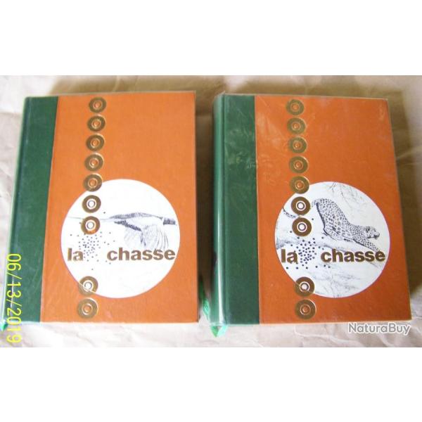 PAUL VIALAR "LA CHASSE" EN DEUX VOLUMES - �DITIONS FLAMMARION - DE 1973 - BON �TAT. PETIT PRIX.....!