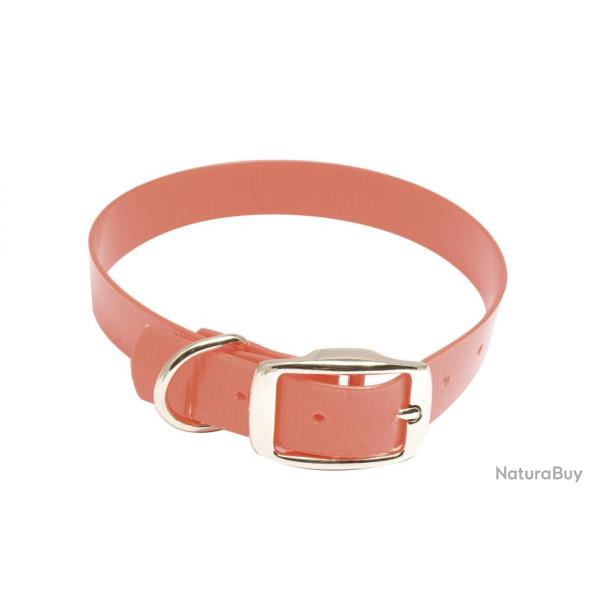 lot de 3 Colliers pour chien Hiflex orange fluo Largeur 20mm longueur 27cm