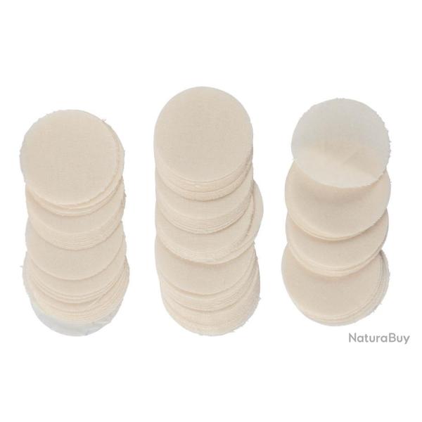 100 Calepins ronds en coton calibre 69 DIAM 38 EPAISSEUR 0.25