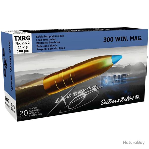 .300 Win. Mag. TXRG blue 180grs.