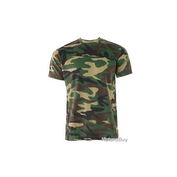 T-shirts Camo Woodland GT
