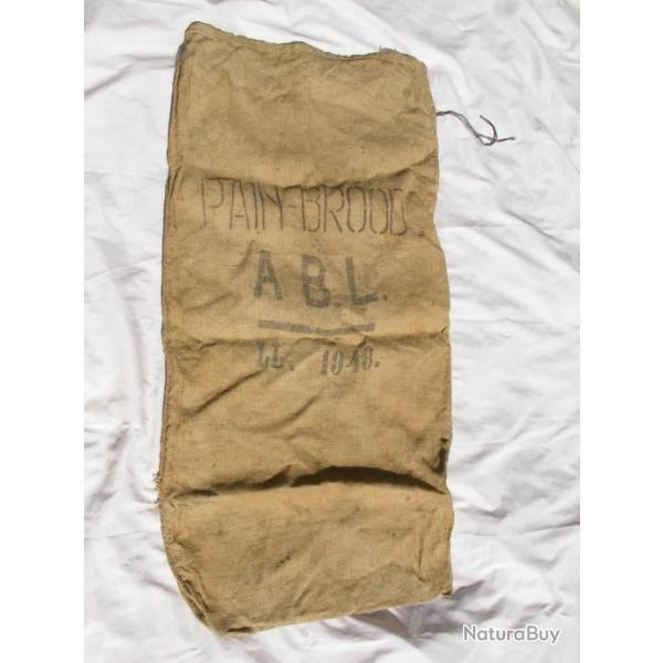 WW2/POSTWAR BELGIQUE SAC A PAIN 1948 PAIN-BROOD ARM�E BELGE A.B.L.  2