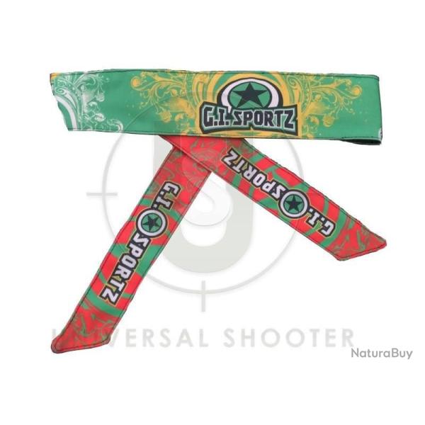 Bandeau vert rasta GI Sportz