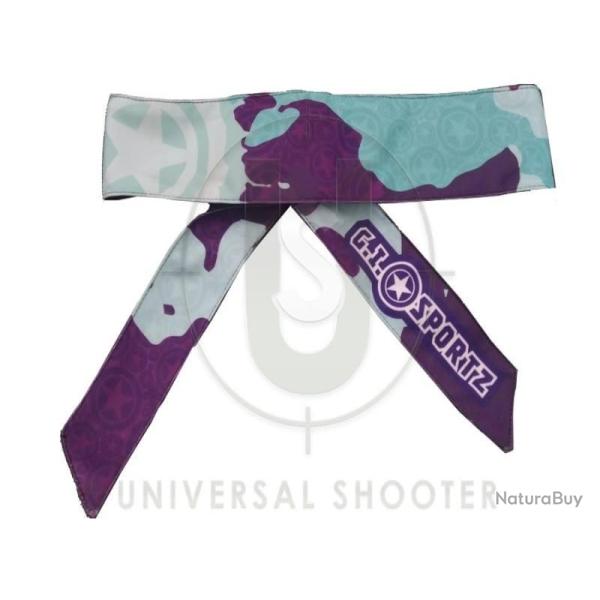 Bandeau violet et turquoise GI Sportz