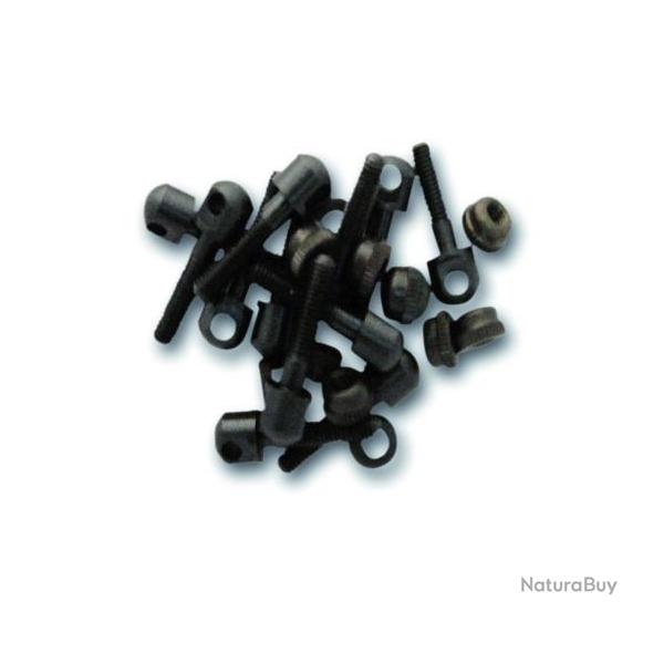 JEU DE 12 VIS FER ET ECROU 22 MM POUR GRENADIERE DETACHABLE