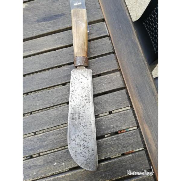 tr�s rare COUTEAU DE COMBAT MACHETTE WW1 TIRAILLEUR S�N�GALAIS 1916 BRET  militari