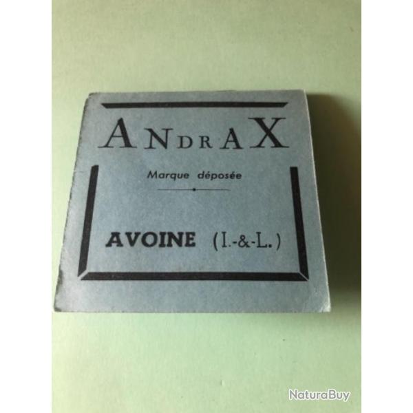 1 pochette hame�on mont� . Andrax  12/16 .incompl�te  p�che ancien collection