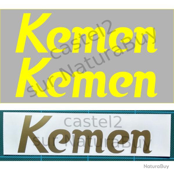 2x KEMEN Vinyle Autocollant pour canon. 3 tailles au choix & 11 couleurs