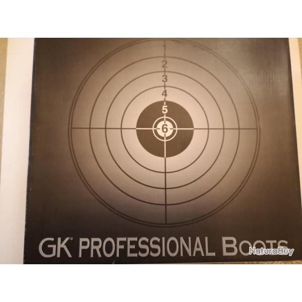 Chaussures d'intervention GK PRO noires cuir et toile T40 DESTOCKAGE!!!