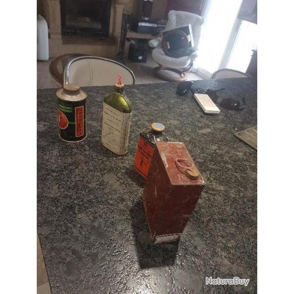 lots de boites poudres