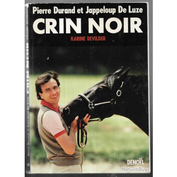 pierre durand et jappeloud de luze crin noir , karine devilder , concours hippiques saut d'obstacles