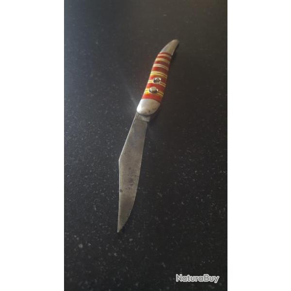 Couteau automatique  Ancien Am�ricain HAMMER BRAND IMPERIAL Knife Compagny 1916 USA