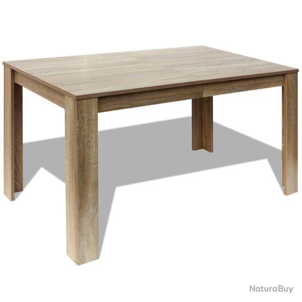 Table de salon salle � manger design 140 cm ch�ne 0902144