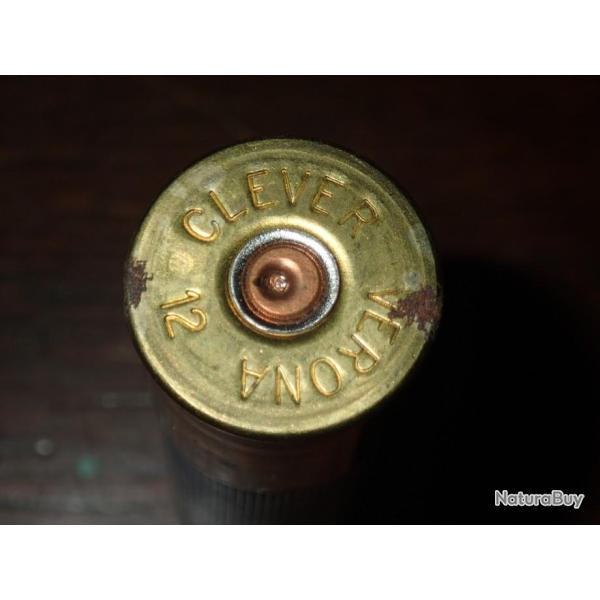 Douille clever verona Mirage en plastique bleu - calibre 12 - chambr en 76mm