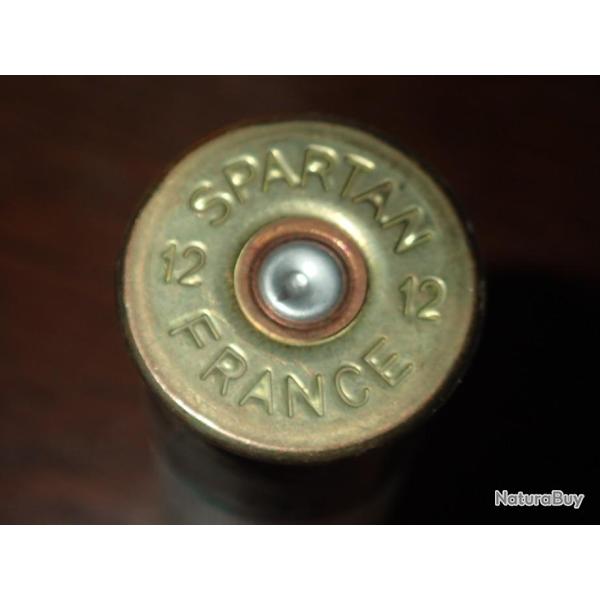 Douille spartan en plastique transparent - calibre 12 - chambre de 76 mm