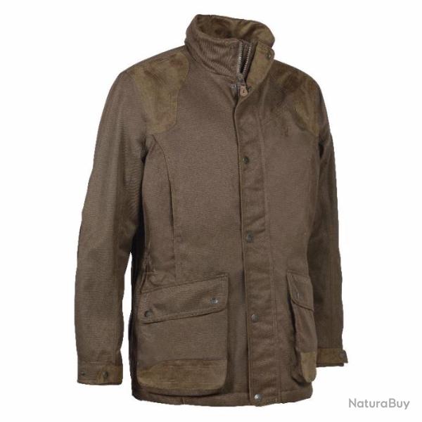 DESTOCKAGE !!  VESTE DE CHASSE PERCUSSION SOLOGNE MARRON SKINTANE OPTIMUM - TAILLE 3 XXXL