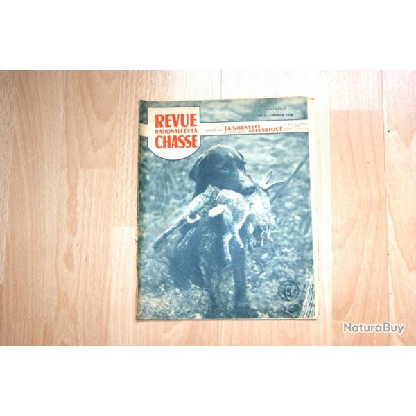 REVUE NATIONALE DE LA CHASSE n6 de FEVRIER 1948 -  (d9o172)