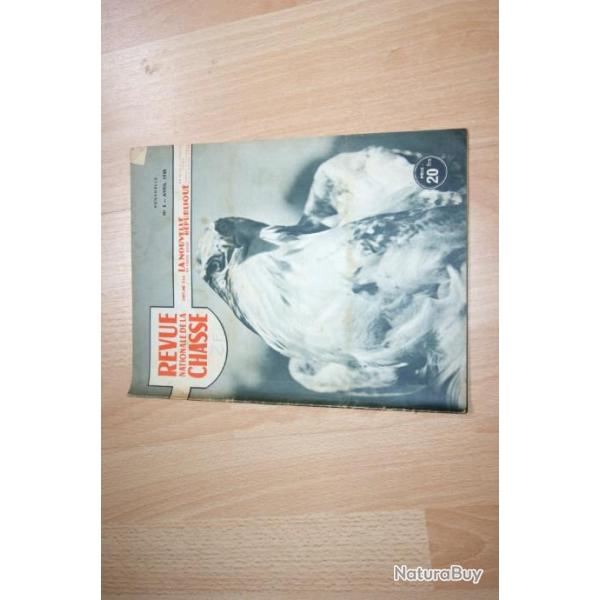REVUE NATIONALE DE LA CHASSE n8 de AVRIL 1948 -  (d9o173)