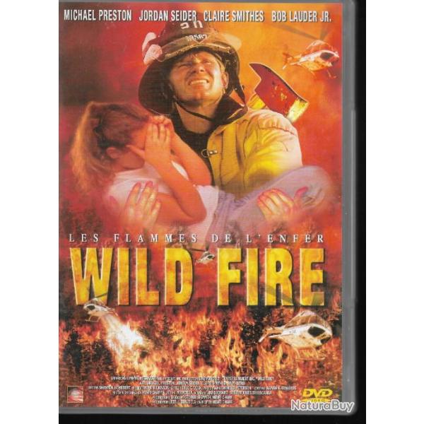 wild fire les flammes de l'enfer , pompiers volants , dvd michael preston
