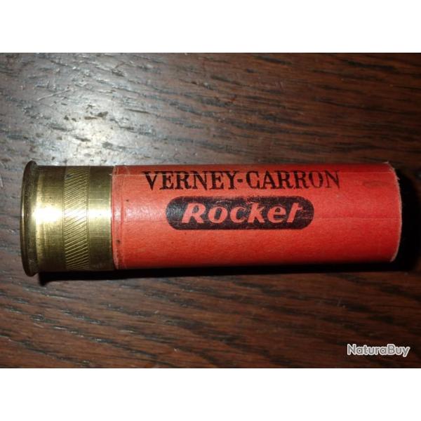Douille Verney Carron en carton rouge - Rocket - calibre 12 - chambre de 76 mm