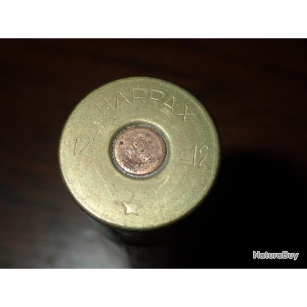 Douille Harpax en carton rouge - calibre 12 - chambre de 70 mm