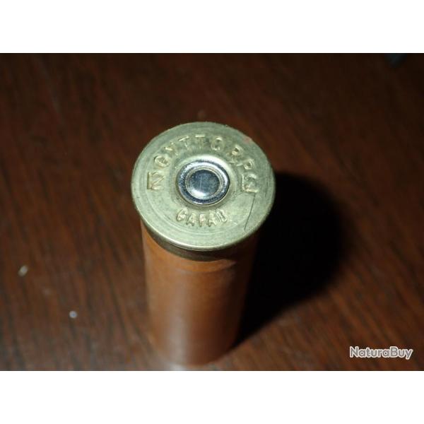 Douille Gyttorp en carton ocre - calibre 12 - chambre de 65 mm