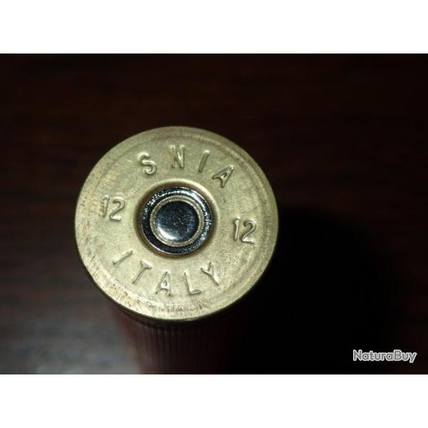 Douille SNIA en plastique rouge neuve - calibre 12 - chambre de 70 mm