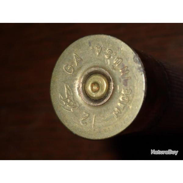 Douille Fdral en plastique bordeau - magnum - chambre de 70 mm