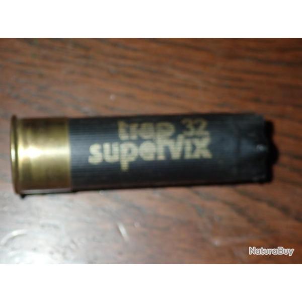 Douille cheddite en plastique noir - trap 32 supervix - chambre de 70 mm