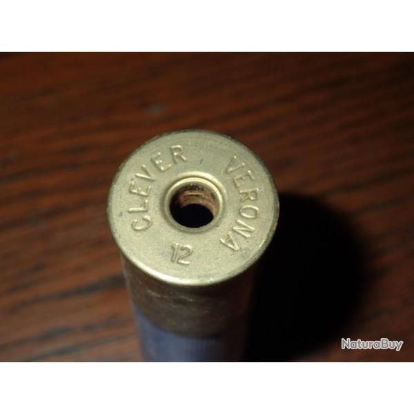 Douille Verona clever en plastique bleu - Magnum - calibre 12 - chambr en 76mm